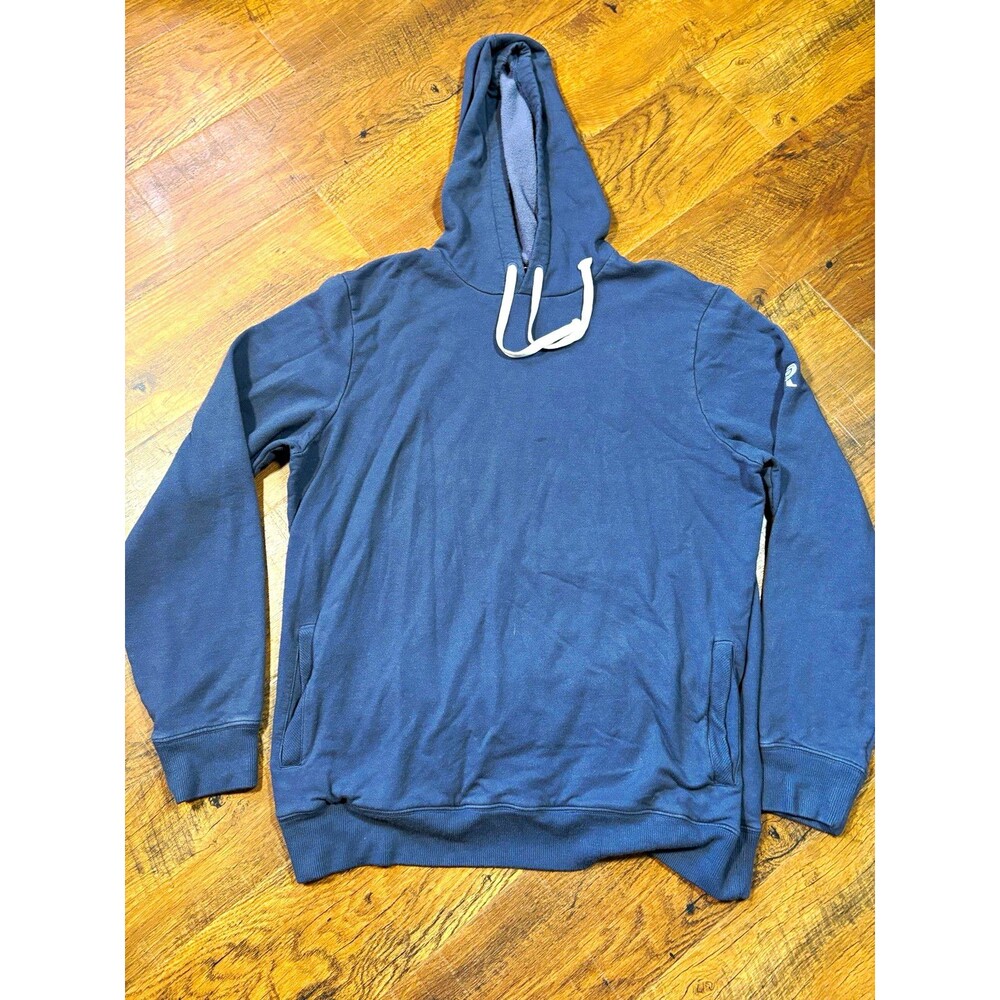 Travis Mathew Men’s Hoodie XL Regular Navy Pullover Sweatshirt Embroidered Logo